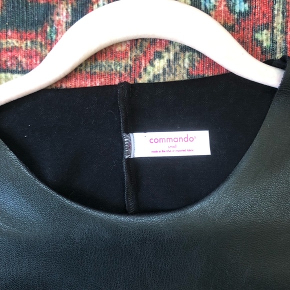 Commando | Faux Leather Bodysuit - Picture 7 of 9